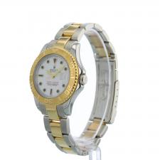 Gents Rolex Yacht-Master 68623 18ct Yellow Gold Stainless Steel case with White dial