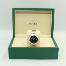 Gents Rolex  124270 Stainless Steel case with Black dial