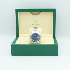 Gents Rolex Datejust 41 126300 Steel case with Blue dial