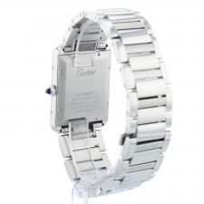 Gents Cartier Tank Must XL WSTA0053 Stainless Steel case with White Roman Numerals dial