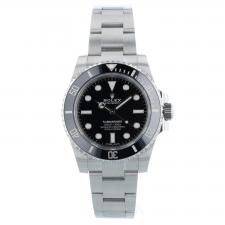 Gents Rolex Submariner Non Date 114060 Stainless Steel case with Black dial
