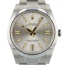 Gents Rolex Oyster Perpetual 41 124300 Steel case with Silver dial