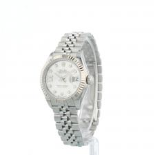 Ladies Rolex DateJust 28 279174 Steel case with Silver and Diamond dial