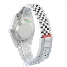 Gents Rolex Datejust 41 126300 Steel case with Green Ombre dial
