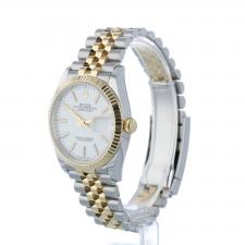 Gents Rolex DateJust 36 126233 18ct Yellow Gold   Stainless Steel case with White dial