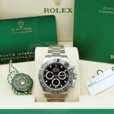 Gents Rolex Daytona 116500LN  case with Black dial