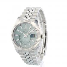 Gents Rolex Sky Dweller 336934 Steel case with Green dial