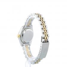 Ladies Rolex Datejust 69173 18ct Yellow Gold Stainless Steel case with Silver dial