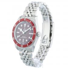 Gents Tudor Black Bay 7939A1A0RU Steel case with Burgundy dial