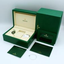 Gents Rolex Datejust 41 126300 Steel case with Green Ombre dial