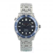 Gents Omega Seamaster 22208000 Steel case with Blue Wave dial