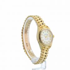 Ladies Rolex DateJust 69178 18ct Yellow Gold case with MOP Diamond dial