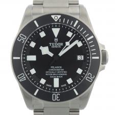 Gents Tudor Pelagos 25600TN Steel case with Black dial