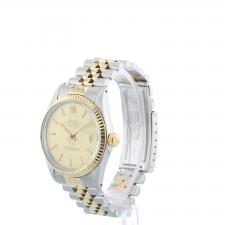 Gents Rolex DateJust 36 16013 18ct Yellow Gold   Stainless Steel case with Gilt dial