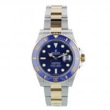 Gents Rolex Submariner Date 126613LB 18ct Yellow Gold   Stainless Steel case with Blue dial