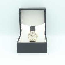 Gents Omega Geneve 1325017  9 CT case with Silver dial