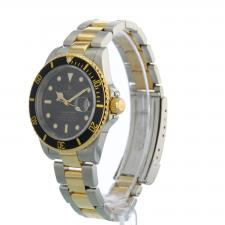 Gents Rolex Submariner Date 16613 18ct Yellow Gold   Stainless Steel case with Black dial