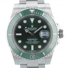 Gents Rolex Submariner Date 116610LV  case with Green dial