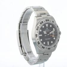 Gents Rolex Explorer II 216570 Steel case with Black dial