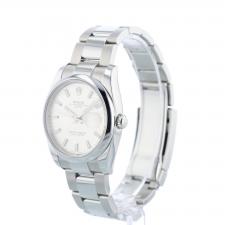 Gents Rolex Oyster Perpetual Date 115200 Stainless Steel case with Silver dial