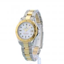 Gents Rolex Yacht-Master 68623 18ct Yellow Gold Stainless Steel case with White dial