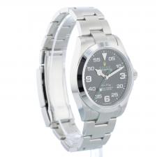 Gents Rolex Air King 126900 Stainless Steel case with Black dial