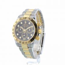 Gents Rolex Daytona 116503 18ct Yellow Gold   Stainless Steel case with Black Diamond Dial dial