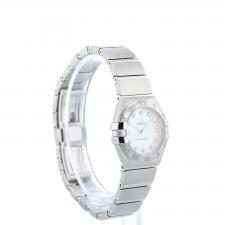 Ladies Omega Constellation 12310246055001 Steel case with MOP Diamond dial