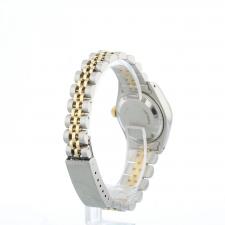 Ladies Rolex DateJust 69173 18ct Yellow Gold   Stainless Steel case with Blue Diamond dial