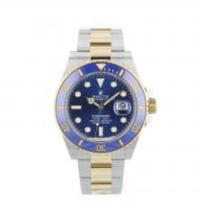 Gents Rolex Submariner Date 126613LB 18ct Yellow Gold   Stainless Steel case with Blue dial
