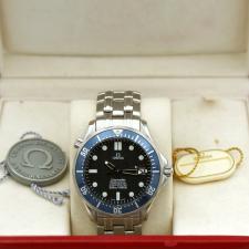 Gents Omega Seamaster 25318000 Steel case with Blue Wave dial