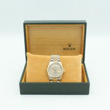 Gents Rolex Datejust 16233 18ct Yellow Gold   Stainless Steel case with Silver Jubilee and Diamond dial