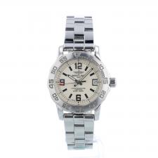 Ladies Breitling Colt A7738711/G744 Steel case with Silver dial
