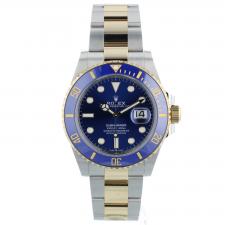 Gents Rolex Submariner Date 126613LB 18ct Yellow Gold Stainless Steel case with Blue dial