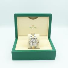 Gents Rolex Daytona 116503 18ct Yellow Gold Stainless Steel case with White dial