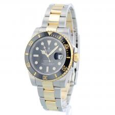 Gents Rolex Submariner Date 116613LN 18ct Yellow Gold Stainless Steel case with Black dial