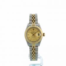Ladies Rolex DateJust 69173 18ct Yellow Gold   Stainless Steel case with Gilt dial