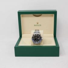 Gents Rolex GMT Master II 126710BLNR Steel case with Black dial