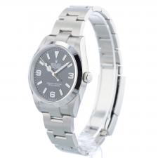 Gents Rolex Explorer 124270 Stainless Steel case with Black dial