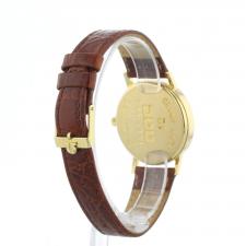 Gents Omega Seamaster 18 CT case with Gilt dial