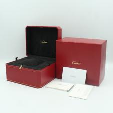 Gents Cartier Santos Dumont  WSSA0085 Steel case with Silver dial