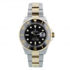 Gents Rolex Sea Dweller 126603 18ct Yellow Gold Stainless Steel case with Black dial