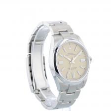 Gents Rolex Oyster Perpetual 41 134300 Stainless Steel case with Beige dial