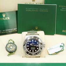Gents Rolex Deep Sea 136660 Stainless Steel case with Black/Blue dial