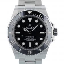 Gents Rolex Submariner Non Date 124060 Stainless Steel case with Black dial