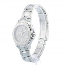 Gents Rolex Yacht-Master 37 168622 Steel case with Platinum dial