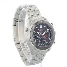 Gents Omega Seamaster Chrono 44 21230445001001 Stainless Steel case with Black dial