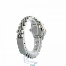 Ladies Rolex DateJust 6517 Steel case with Pave dial