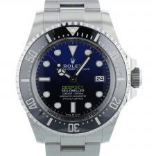 Gents Rolex Deep Sea 136660 Stainless Steel case with Black/Blue dial