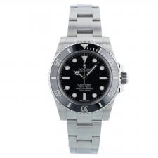 Gents Rolex Submariner Non Date 114060 Steel case with Black dial